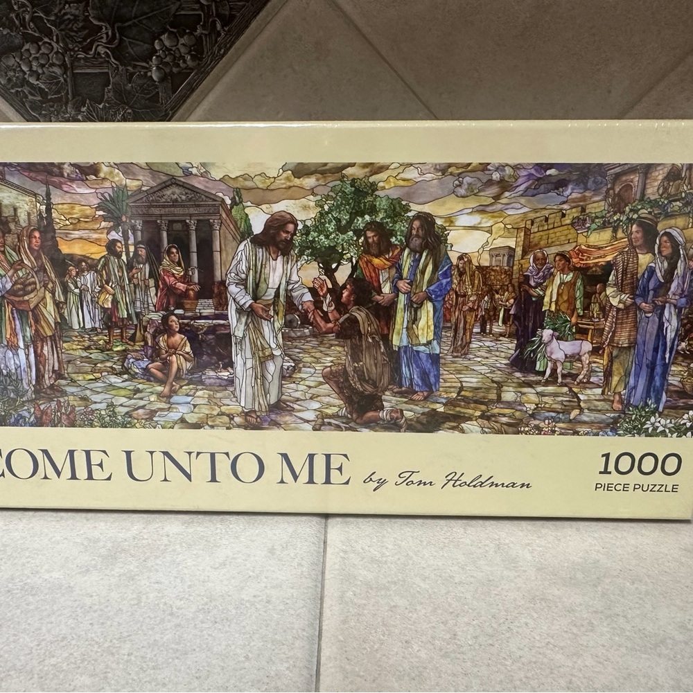 ✝️2 Christian Puzzles - COME UNTO ME & I AM THE LIGHT OF THE WORLD (NEW) - Picture 2 of 16